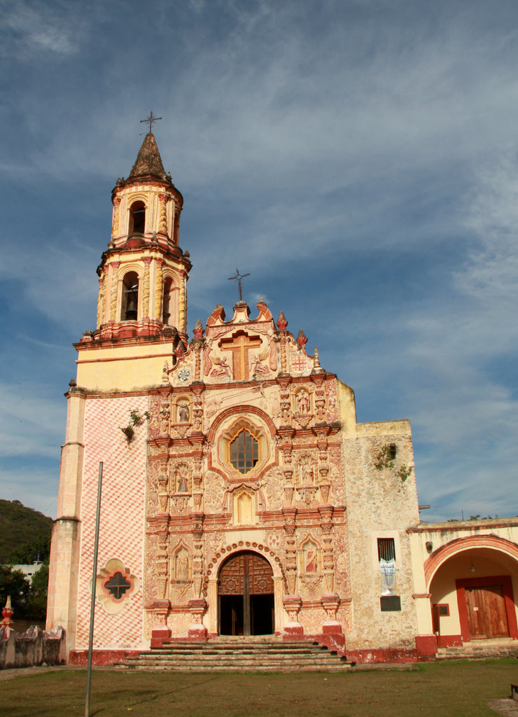 Syncretist church in Landa, Queretaro, Mexico