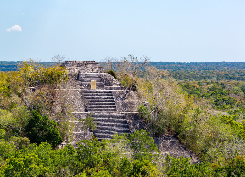 Calakmul, Mexico, Pyramid