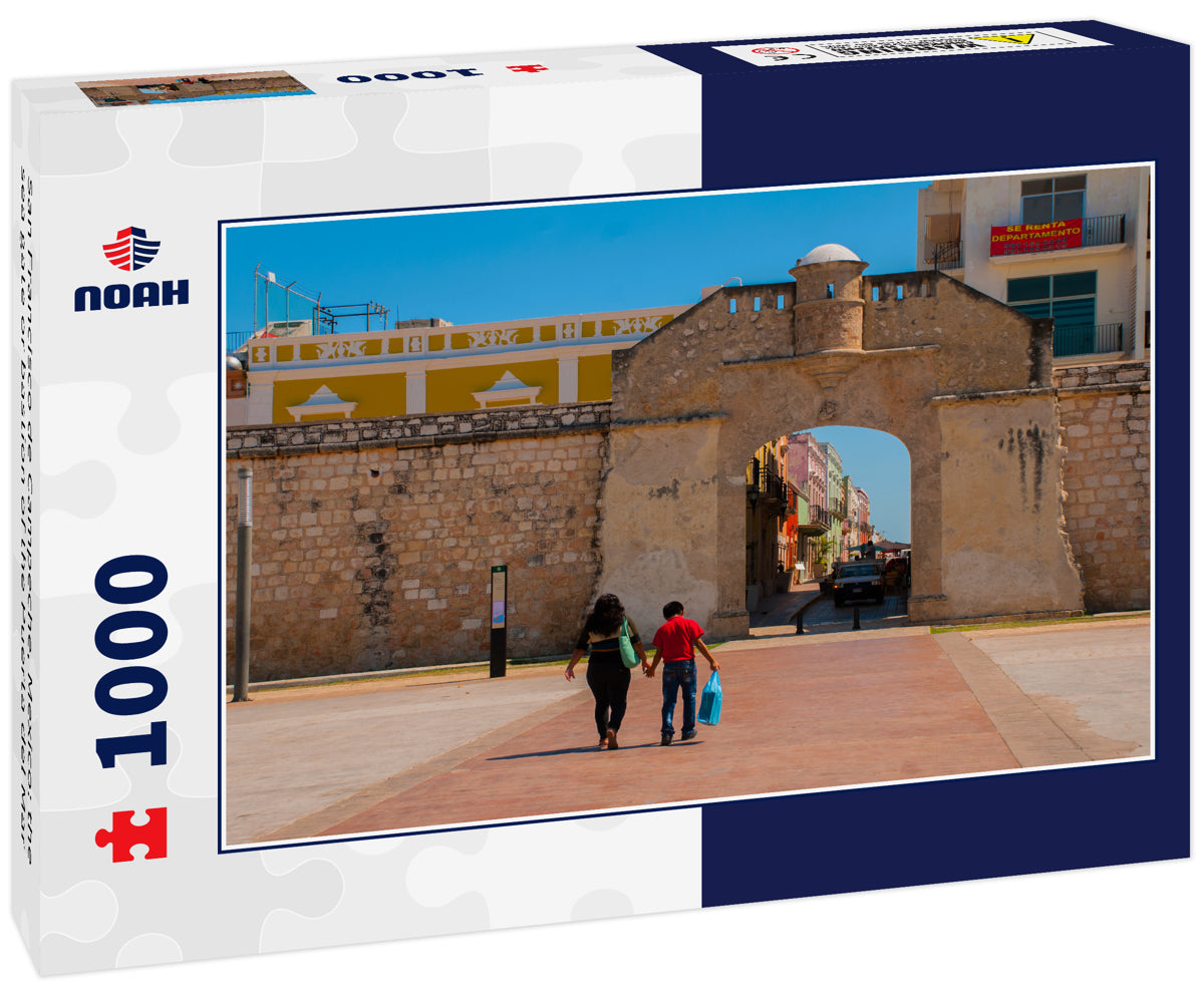 San Francisco de Campeche, Mexico: the sea gate or bastion of the Puerta del Mar