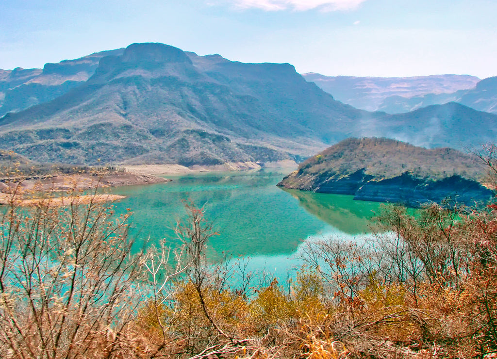 Mexico, landscapes of the famous Copper Canton (Barranca del Cobre)