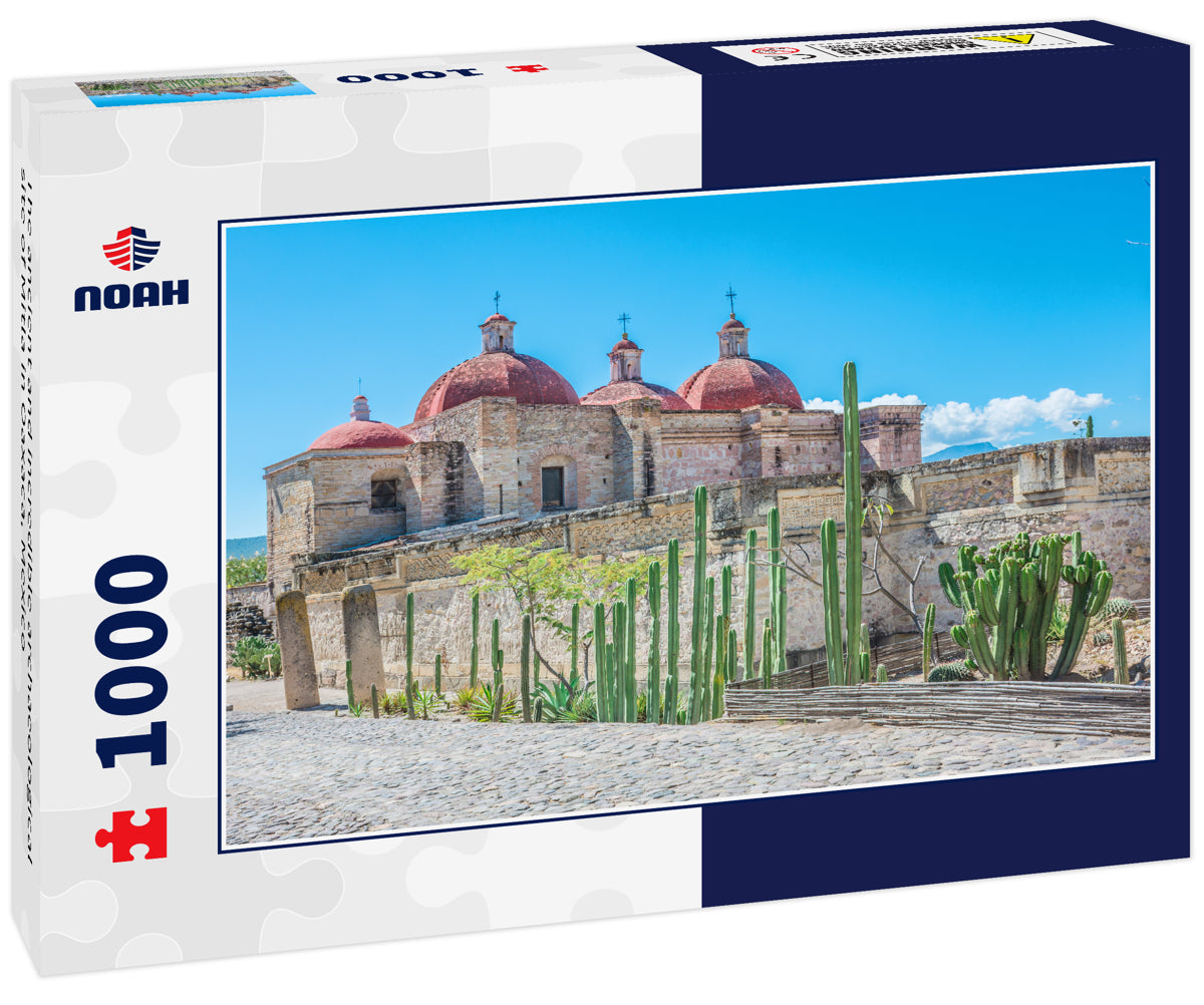 The ancient and incredible archaeological site of Mitla in Oaxaca, Mexico