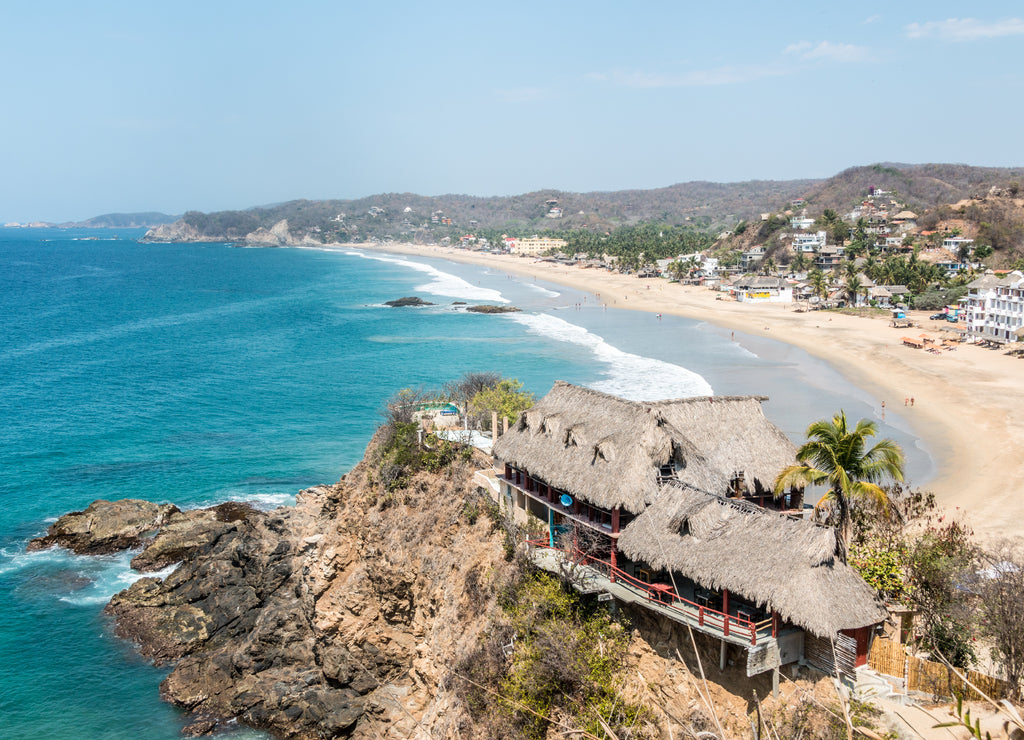 Zipolite beach, Oaxaca, Mexico.