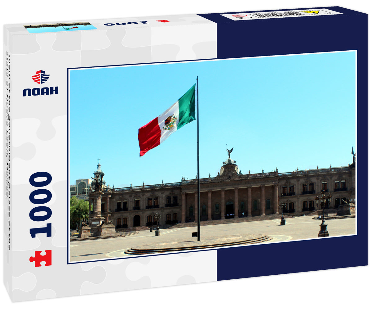 View of the government palace of the state of Nuevo Leon, Mexico