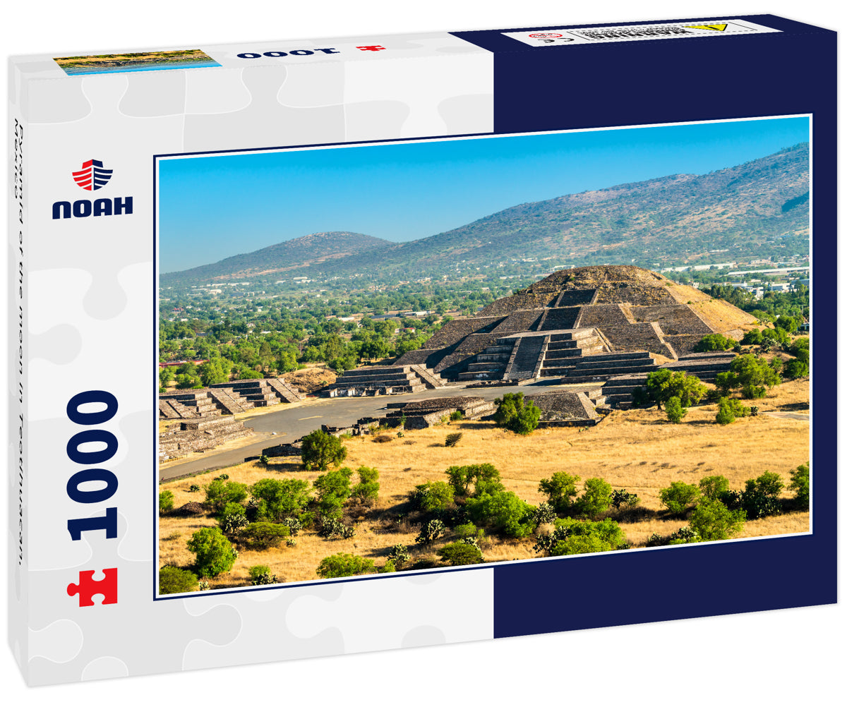 Pyramid of the moon in Teotihuacan, Mexico
