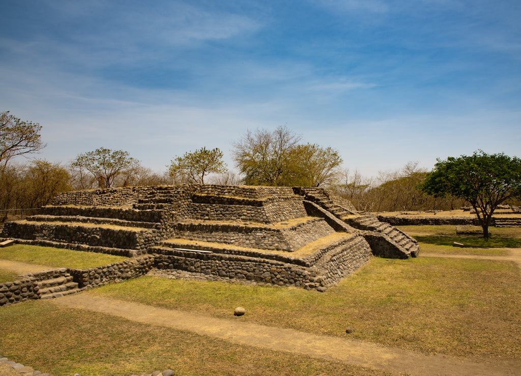 Archaeological zone La Campana, in Colima, Mexico
