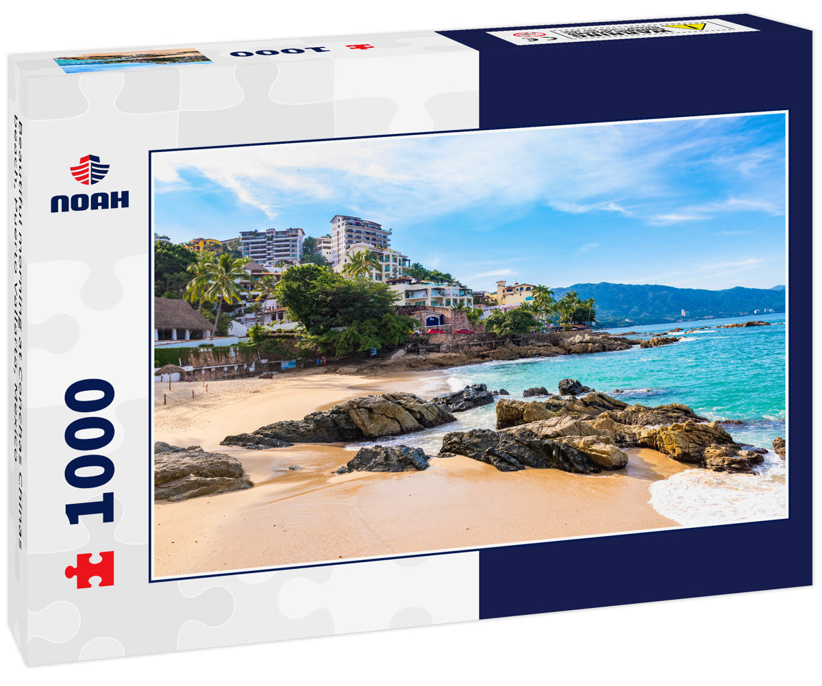 Beautiful morning at Conchas Chinas beach, Puerto Vallarta, Mexico