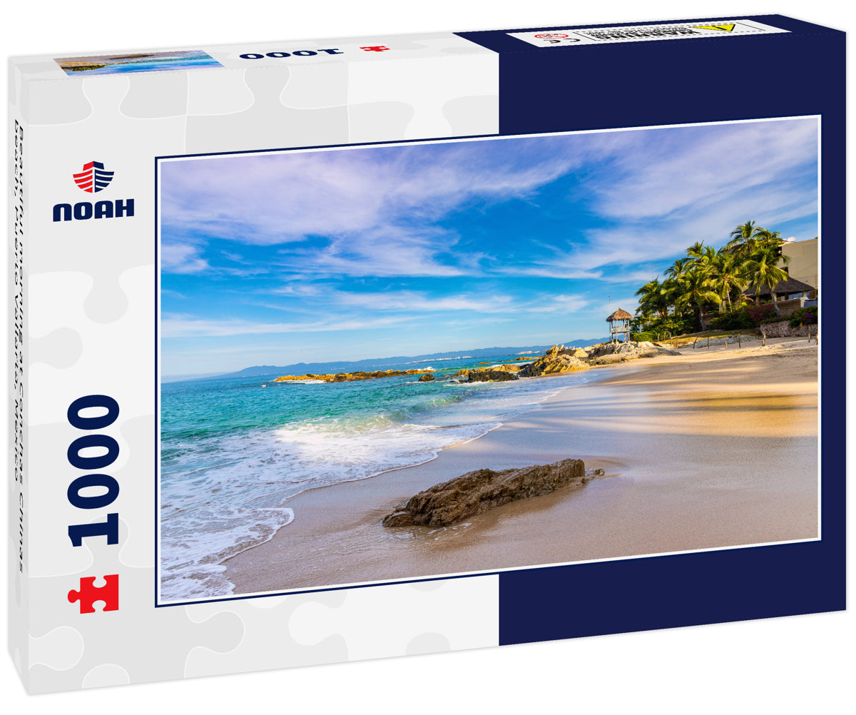 Beautiful morning at Conchas Chinas beach, Puerto Vallarta, Mexico