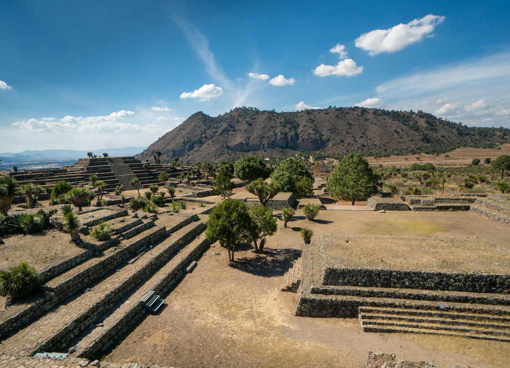 Cantona, Puebla, Mexico - a Mesoamerican archaeological site with few visitors