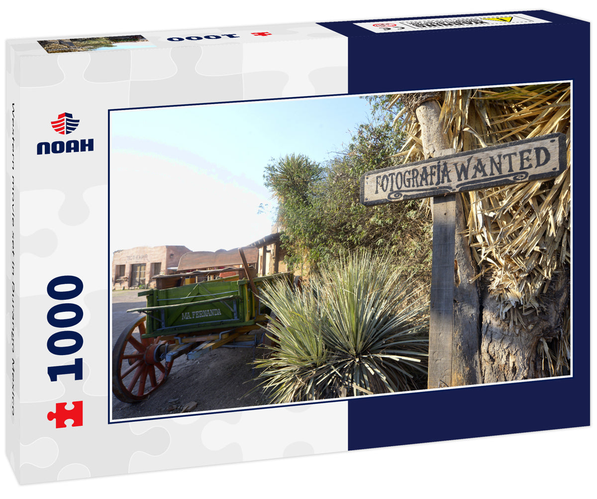 Western movie set in Durango Mexico