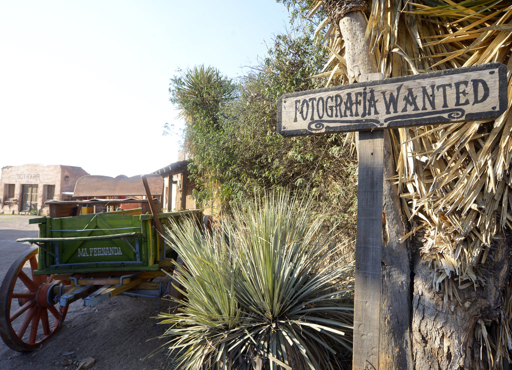 Western movie set in Durango Mexico