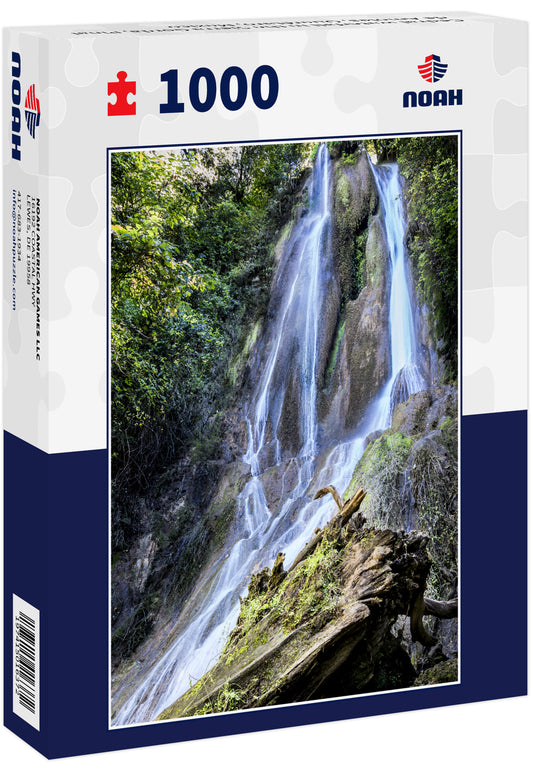 Cedral waterfall in the Sierra Gorda, Pinal de Amoles, Querétaro, Mexico