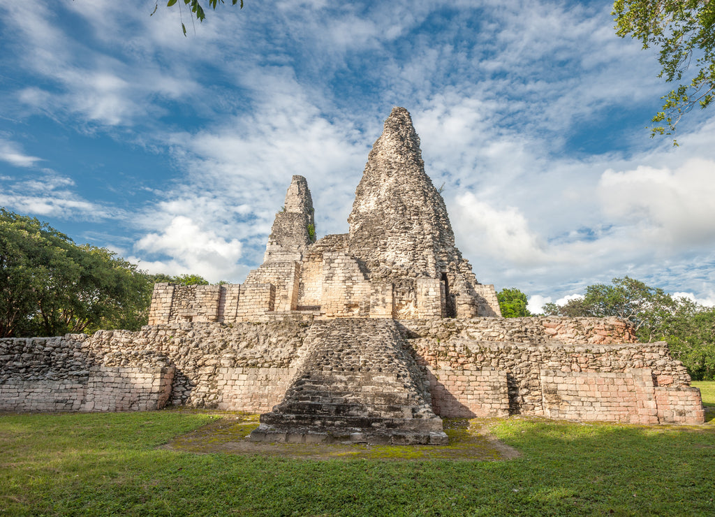 Ruins of Xpujil, Yucatan, Mexico