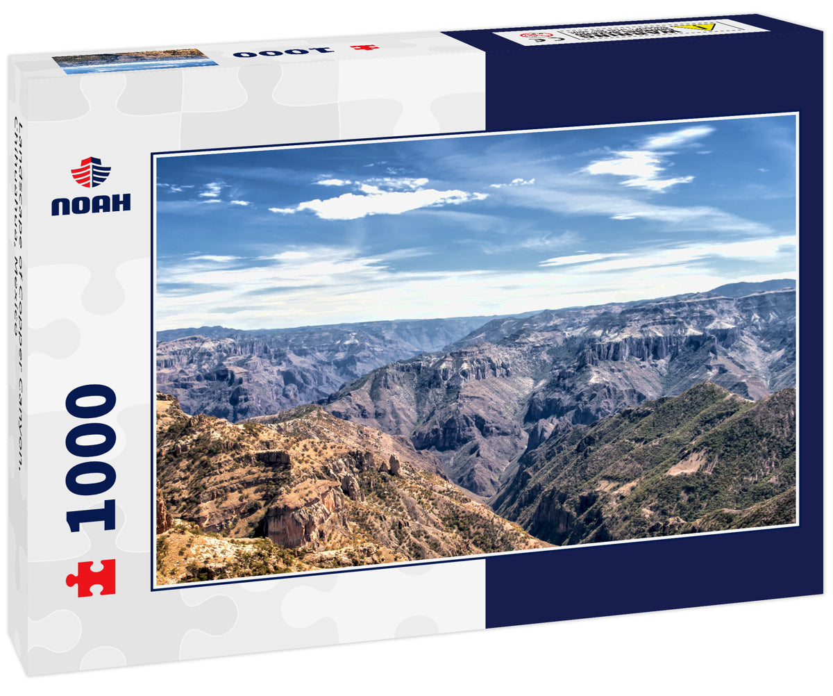 Landscape of Copper Canyon, Chihuahua, Mexico