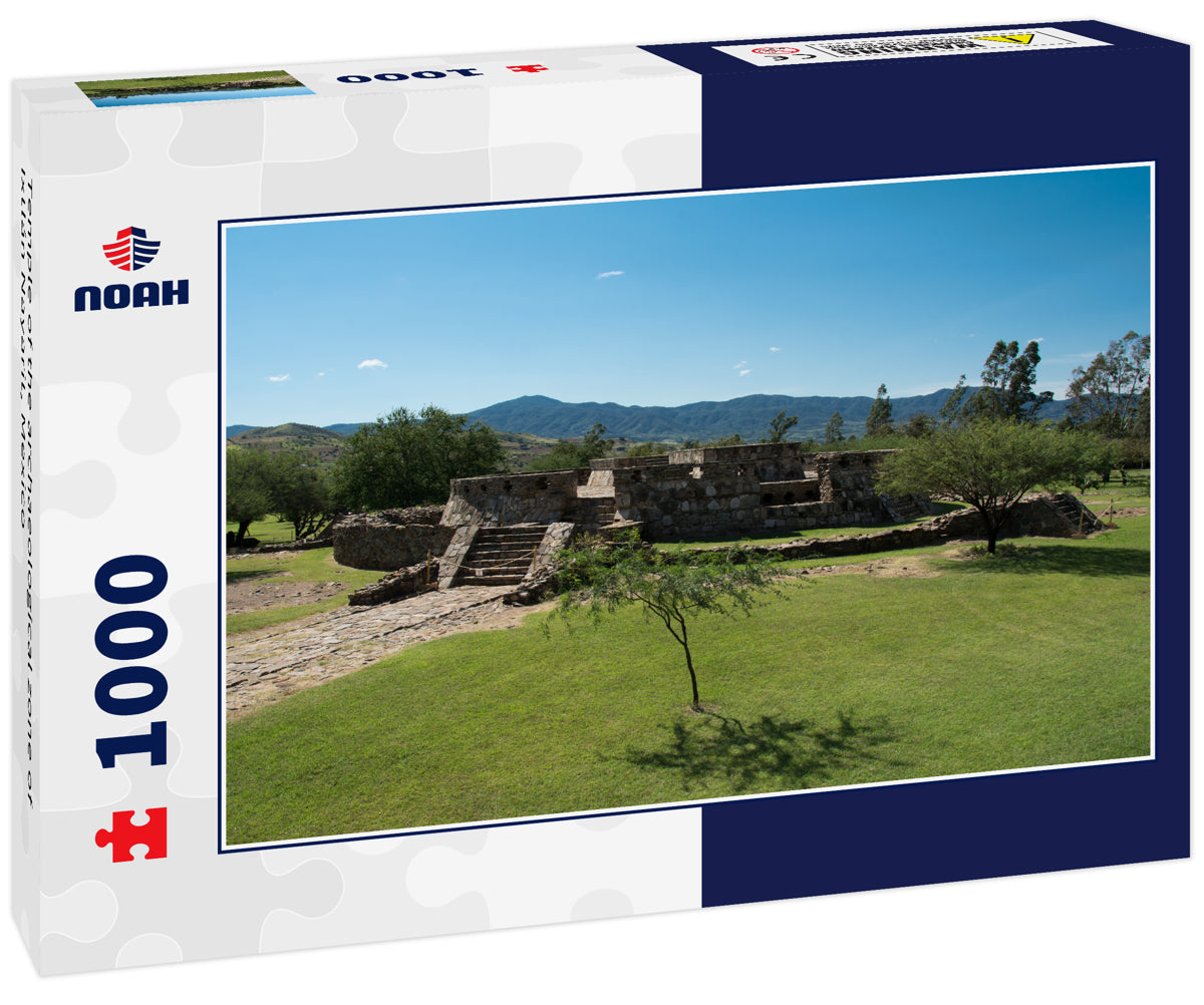 Temple of the archaeological zone of Ixtlán Nayarit, Mexico