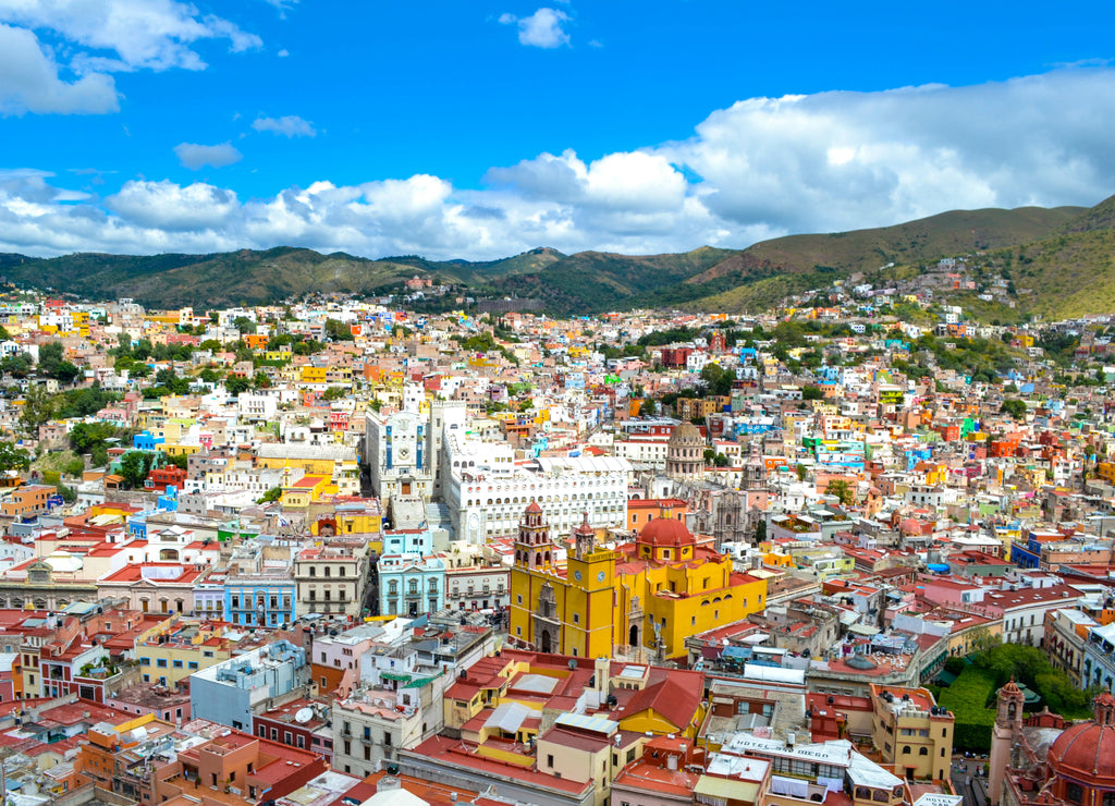 The colorful city of Guanajuato Mexico