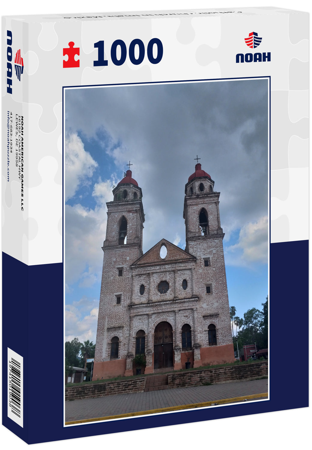 Catholic church in Imala, Mexico