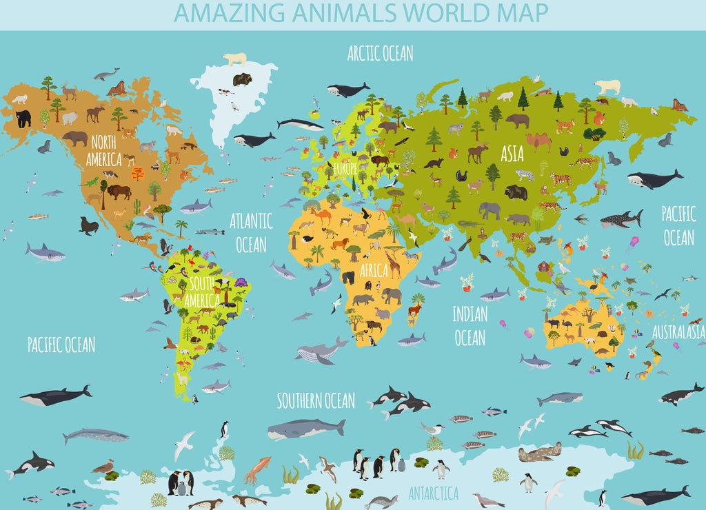 Animal life of the world