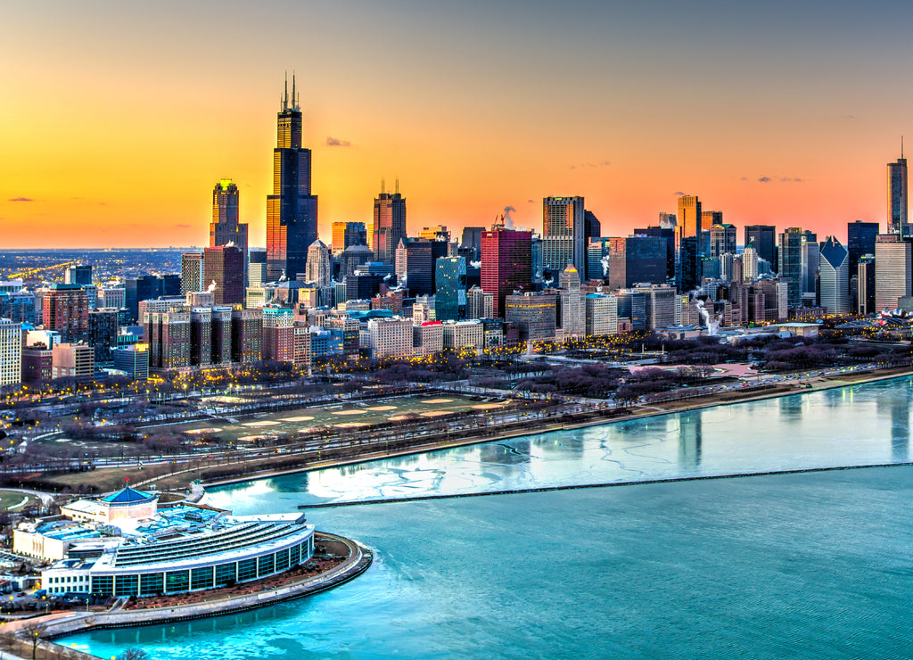 Sunset Chicago