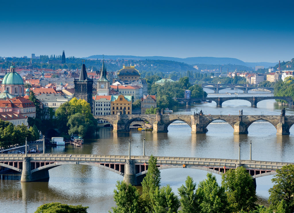 The bridges of Prague