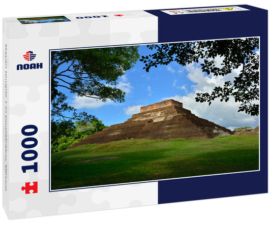 Mayan temple 1 in Comalcalco, Mexico