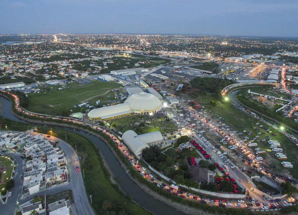 Aerial view Reynosa, Mexico