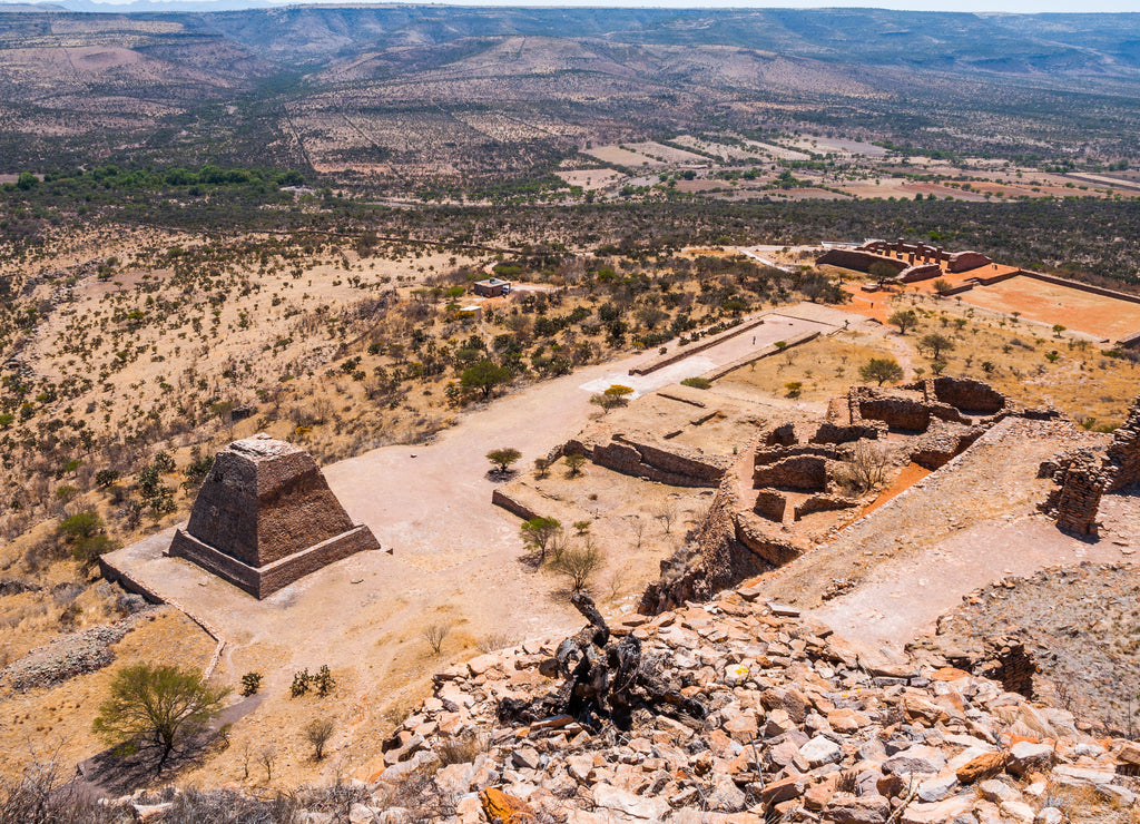 Archaeological site of La Quemada, Zacatecas (Mexico)