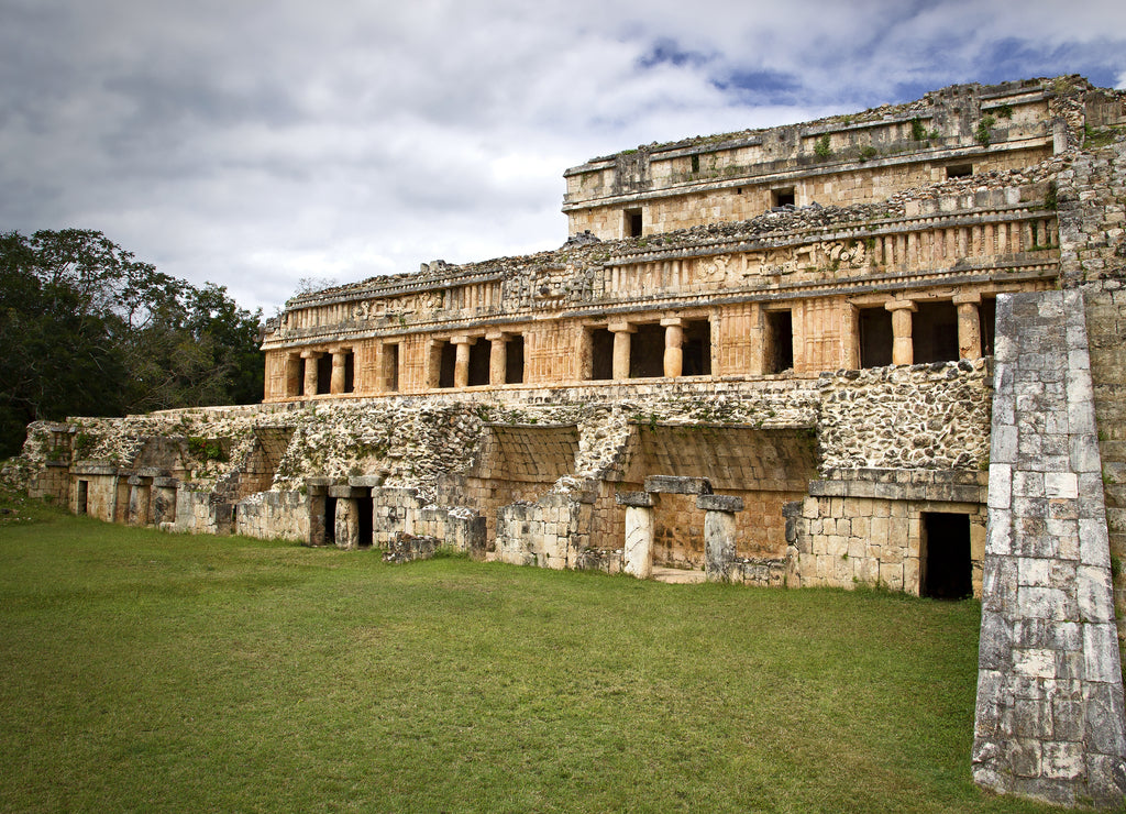 Mayan ruins in Sayil Yucatan, Mexico