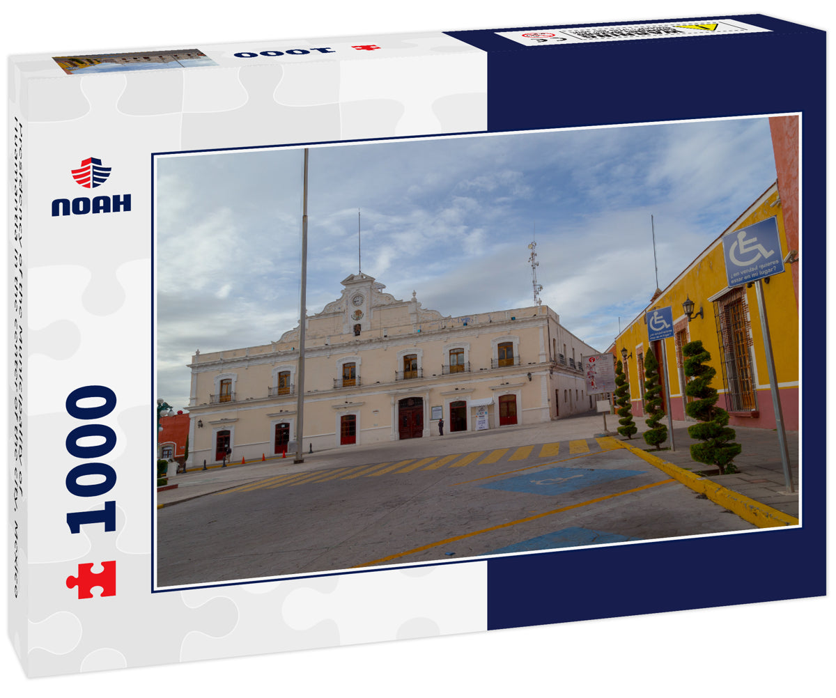 Presidency of the Municipality of Huamantla in the center of the city, Mexico