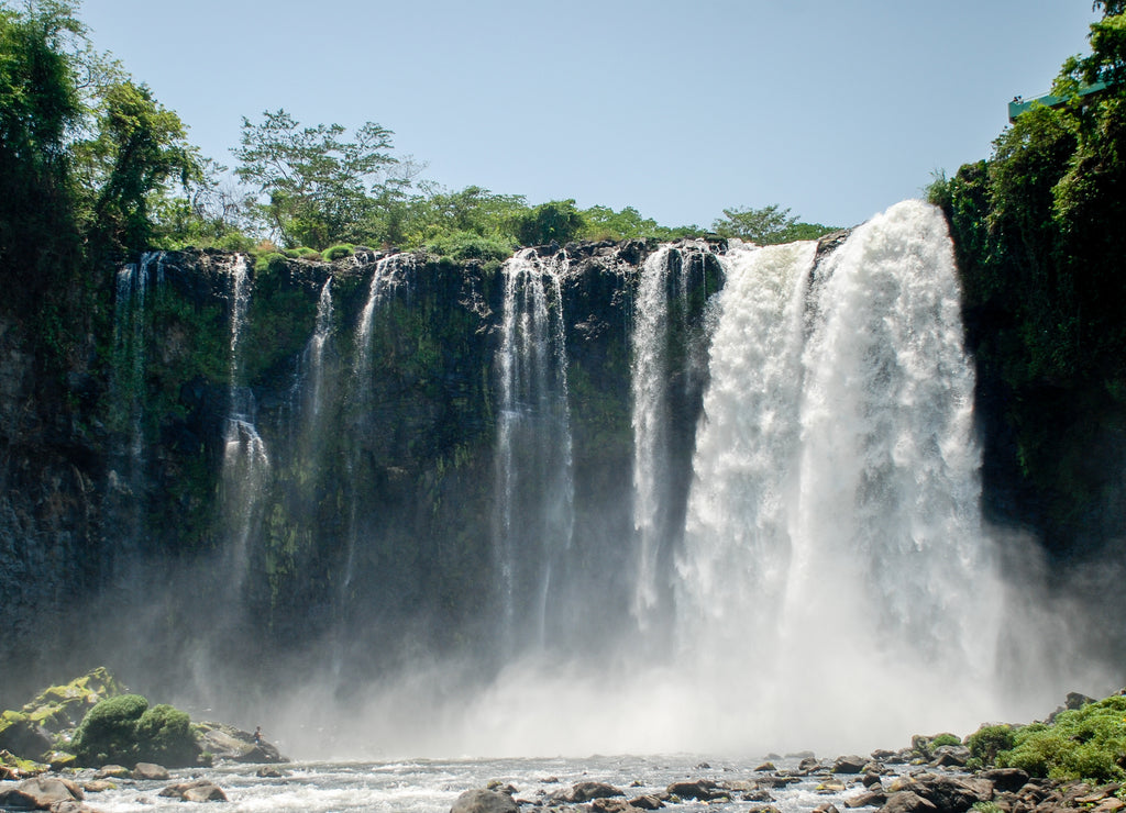 Waterfall in Catemaco, Mexico