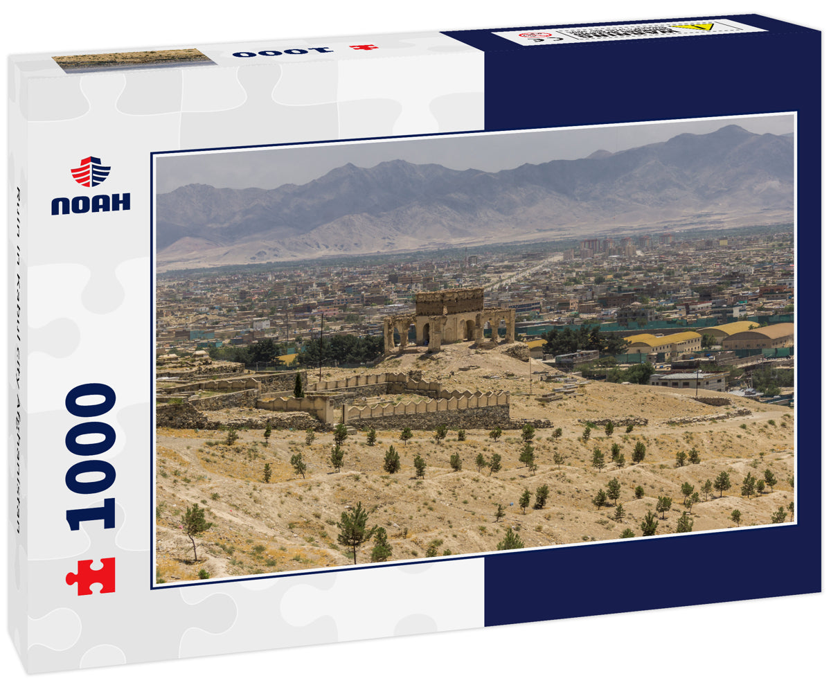 Ruin in Kabul city Afghanistan