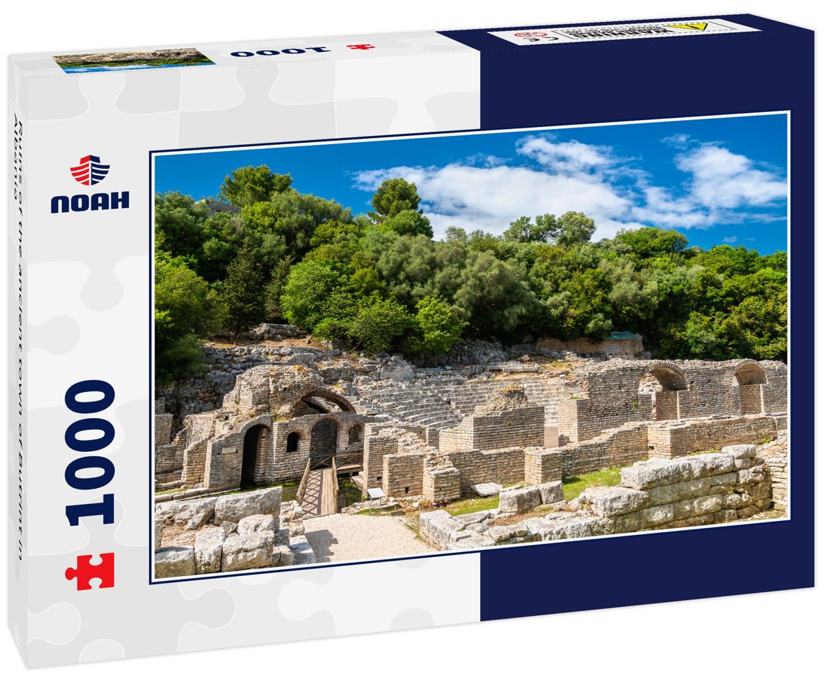 Ruins of the ancient town of Butrint in Albania