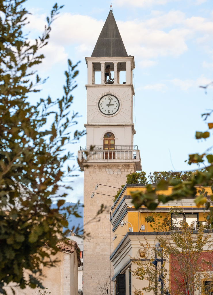 Tirana's landmark central sight is the Clock Tower