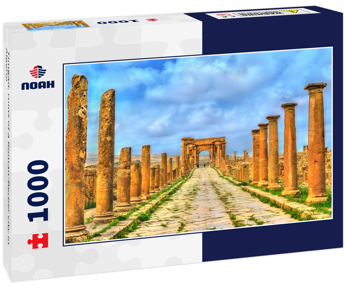 Timgad, ruins of a Roman-Berber city in Algeria