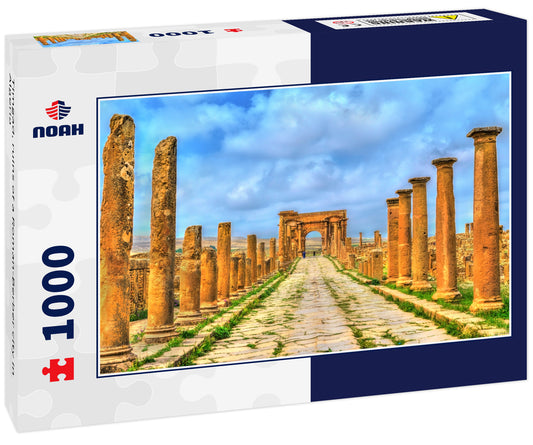 Timgad, ruins of a Roman-Berber city in Algeria