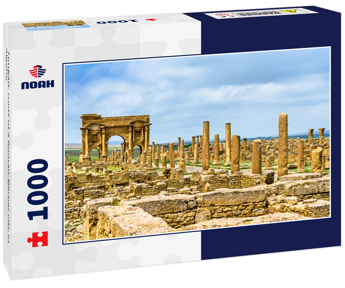 Timgad, ruins of a Roman-Berber city in Algeria