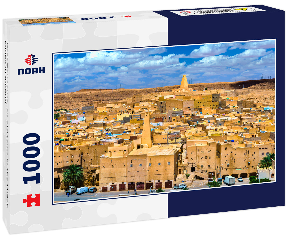 Ksar Bounoura, an old town in the M'Zab Valley in Algeria