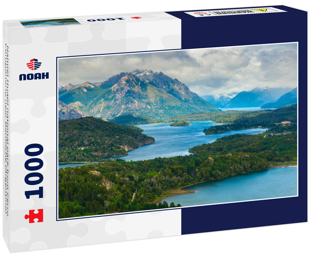 Nahuel Huapi national park from Cerro Campanario near Bariloche (Argentina)