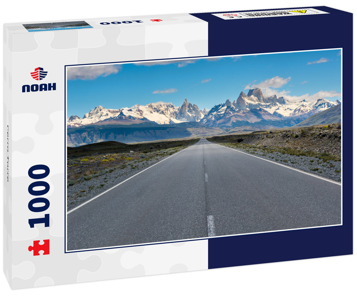 Cerro Torre & Fitz Roy from Route 23, El Chalten (Argentina)