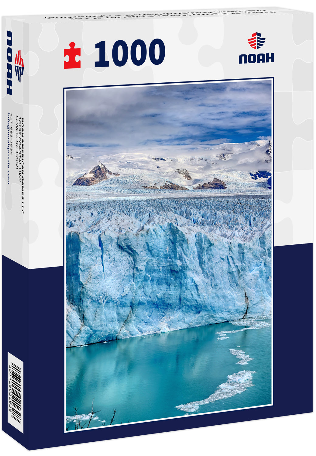 Front of Perito Moreno Glacier at Los Glaciares National Park N.P. (Argentina)