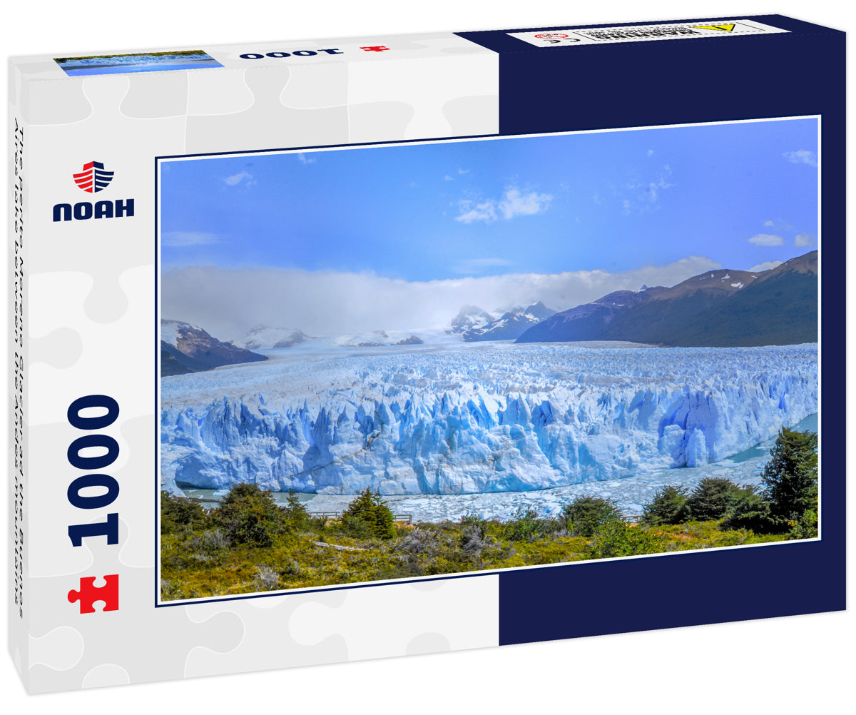 The perito Moreno Glacier ad the Buenos Aires lake between the Andes mountains