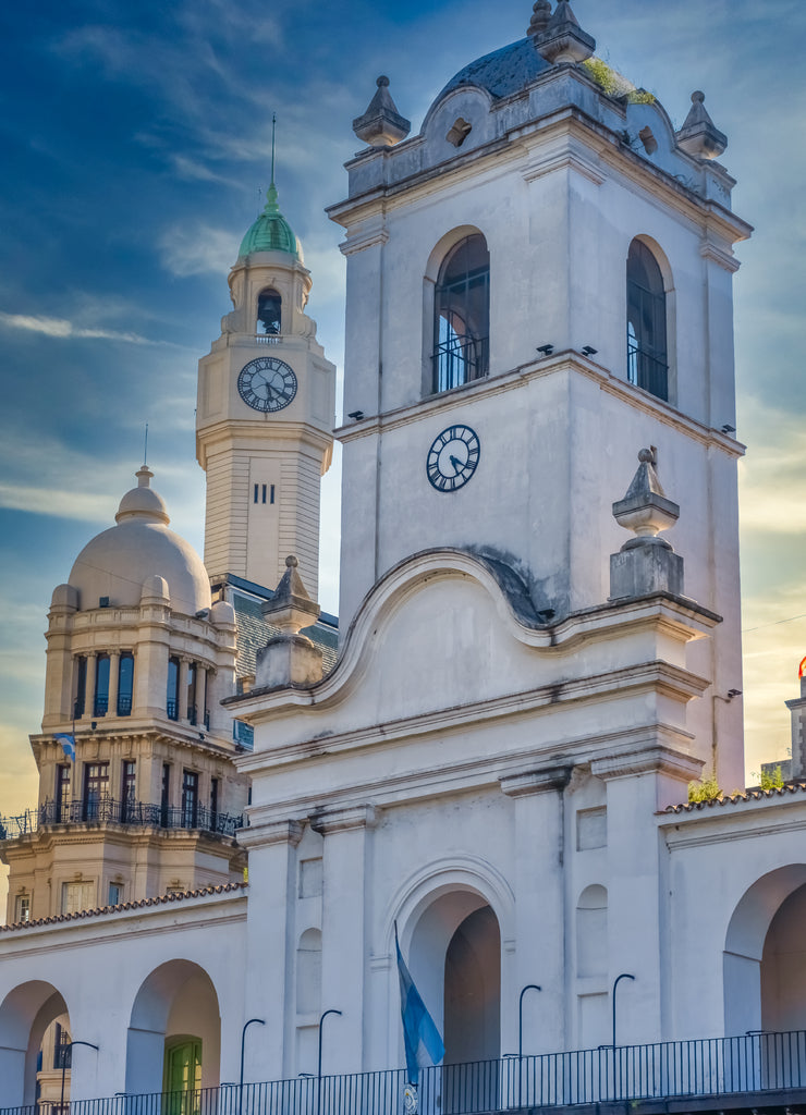 The historical colonial-era Cabildo (old city hall), Plaza de Mayo, Buenos Aires, Argentina