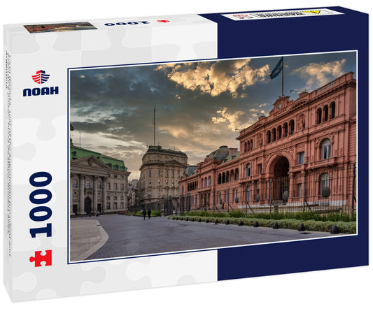 Casa Rosada, seat of the Argentinian president and executive power, Plaza de Mayo, Buneos Aires, Argentina