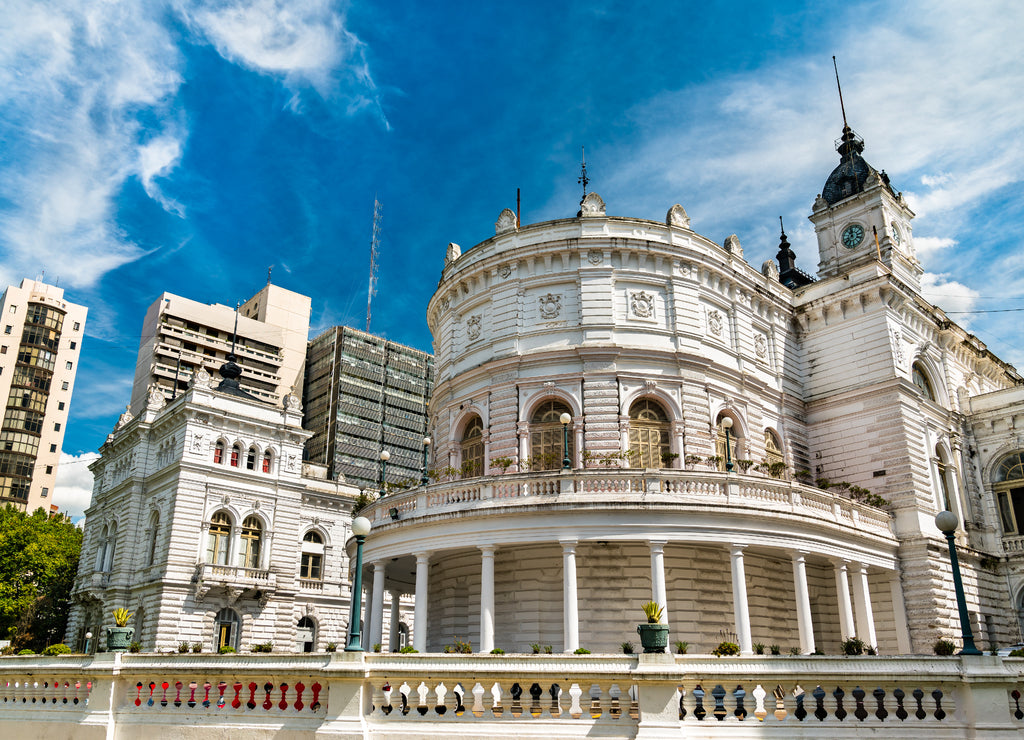 La Plata City Hall in Buenos Aires Province, Argentina