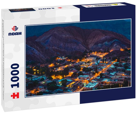 Colored landscape in Purmamarca, Jujuy Argentina