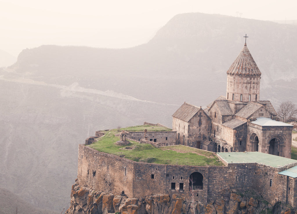 Ancient monastery Tatev in Armenia