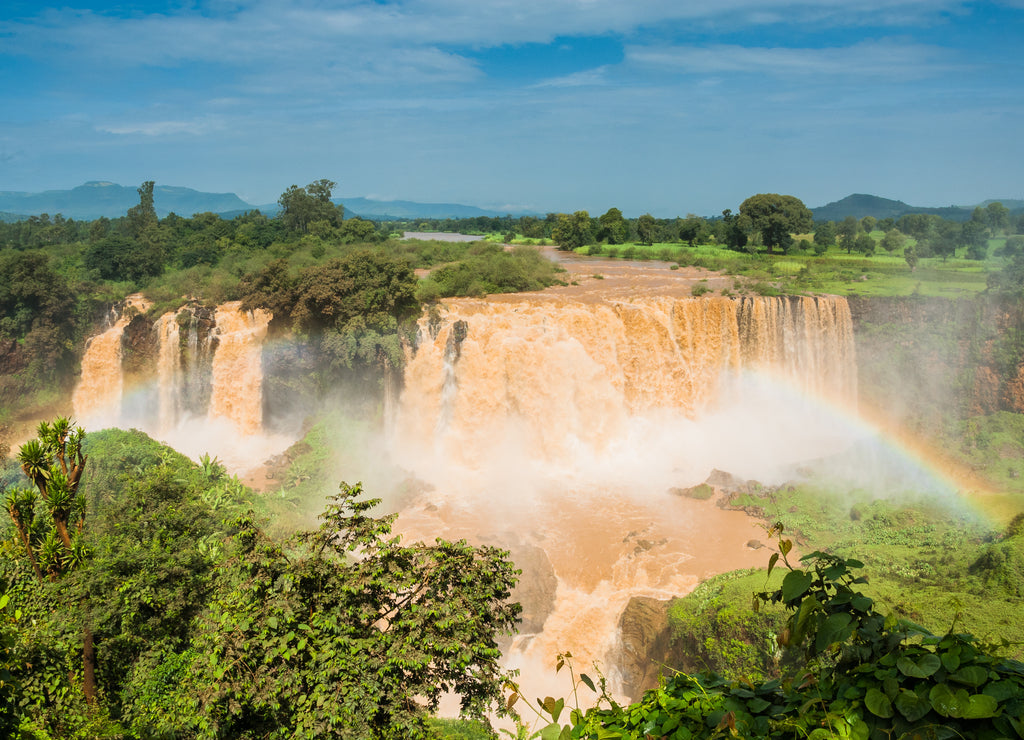 Tiss abay Falls on the Blue Nile river, Ethiopia