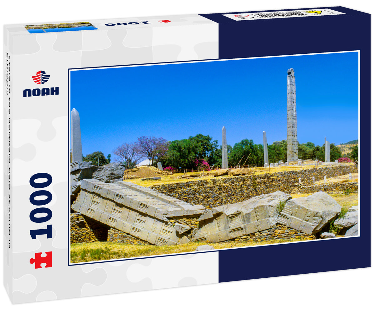 Stele in the northern field at Axum in Ethiopia