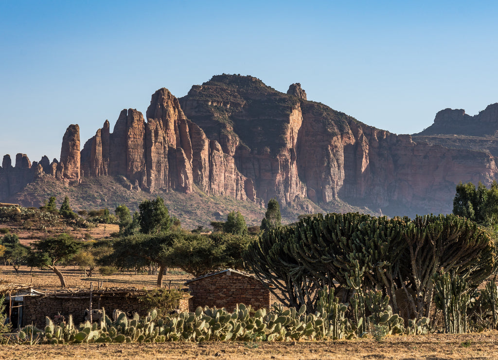 Äthiopien / Ethiopia - Landschaft bei Gheralta