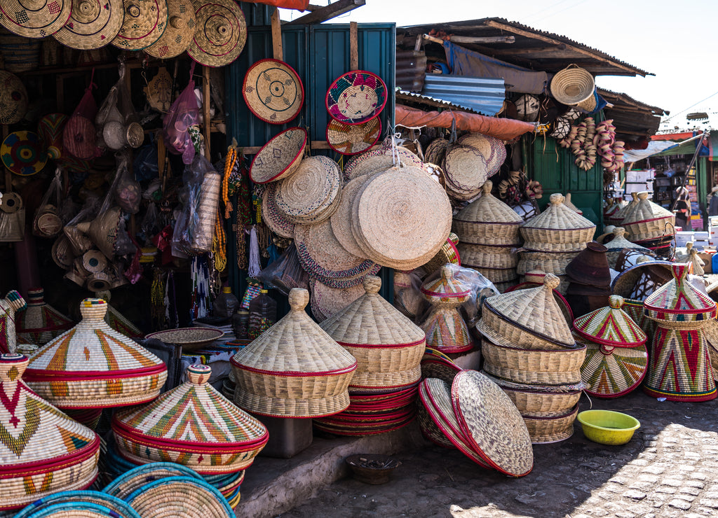 Addis Mercato in Addis Abeba, Ethiopia in Africa