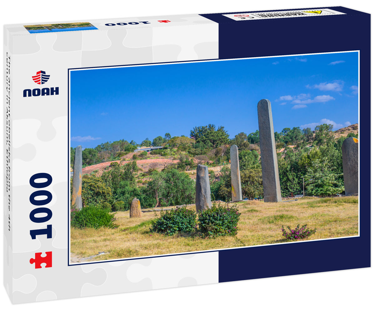 The ancient obelisks from the 4th century in Aksum, Ethiopia